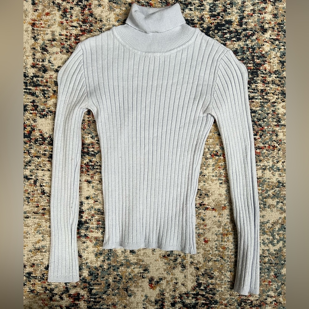 Primark girls turtleneck - Black and Light Biege - Picture 3 of 10